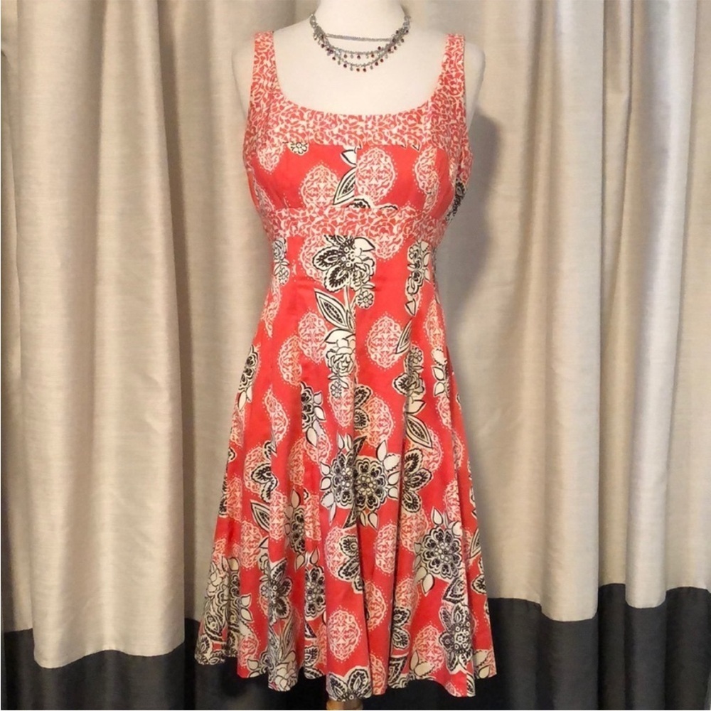 Jones Wear Orange Floral 8